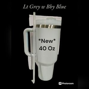 *NEW" 40 oz Stainless Steel Insulated Tumbler